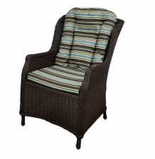 Кресло плетеное для уличных кафе и ресторанов Бернис